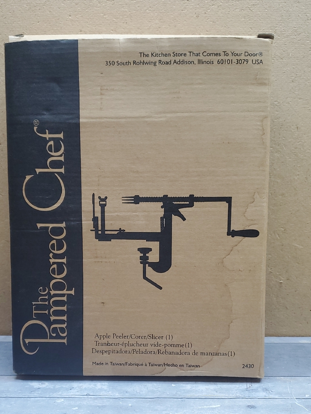 Pampered Chef Apple Peeler, Corer & Slicer #10